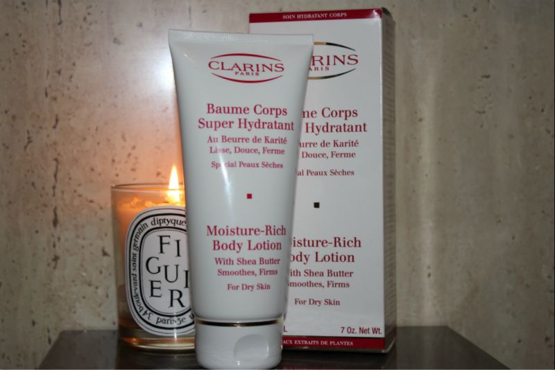 clarins body lotion test
